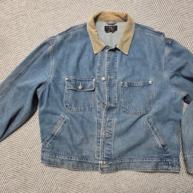 RRL 90s 3성 덩가리 데님자켓(XL)