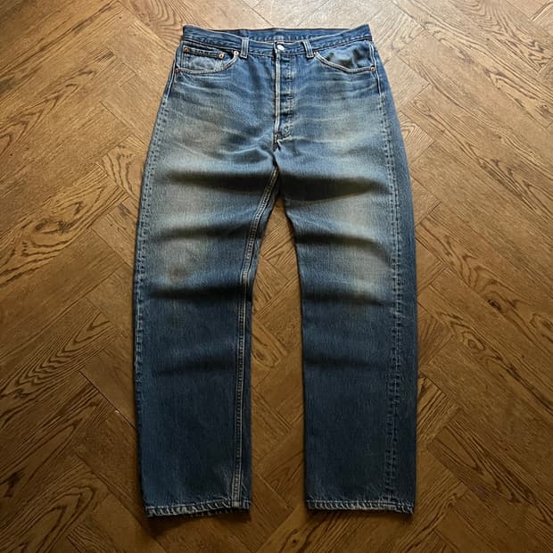 [36]80's 리바이스 501XX USA Made 데님 팬츠 S50