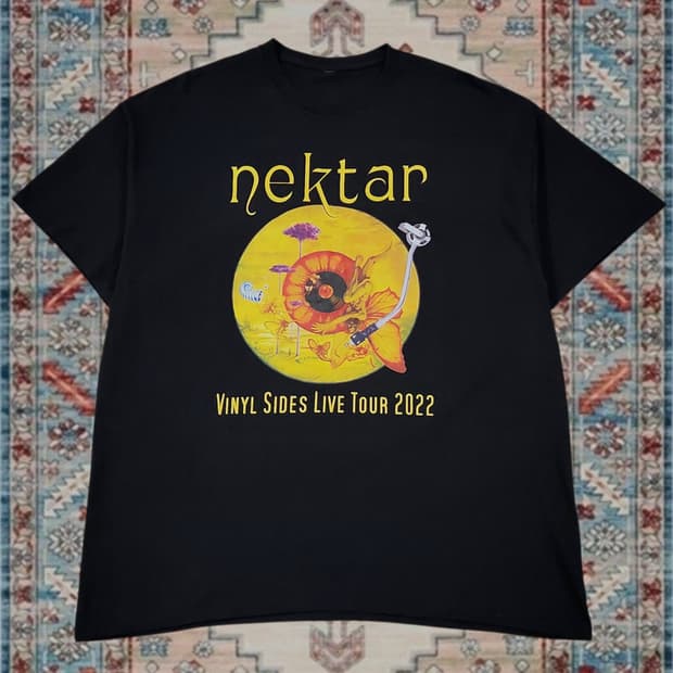 넥타 Nektar 2022 투어 밴드 그래픽 티셔츠
