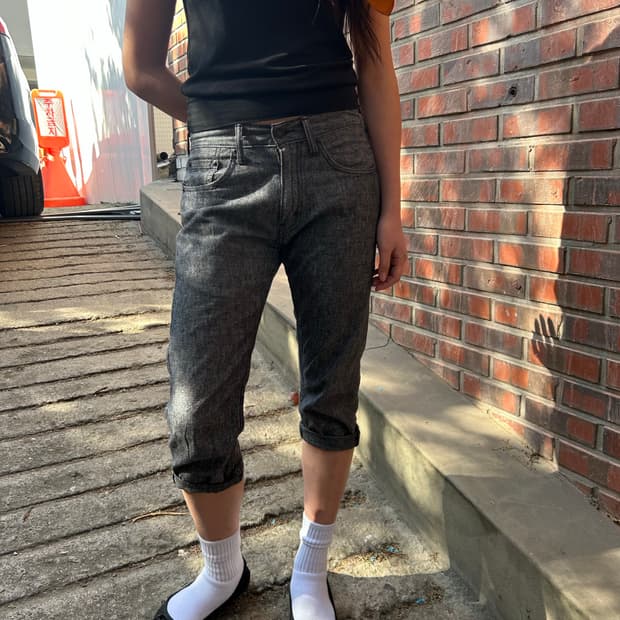 리바이스505 카프리 팬츠