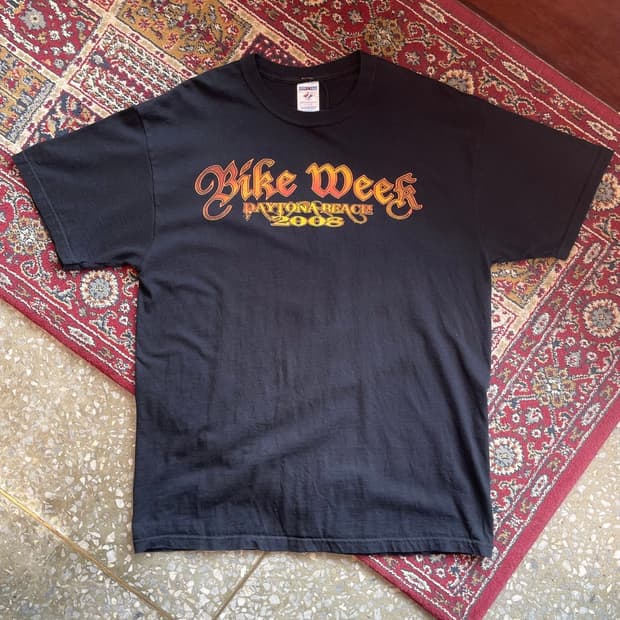 00’s Jerzees Bike Week T-Shirts [L,100-]