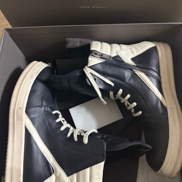 릭오웬스 지오바스켓 모노크롬 41.5