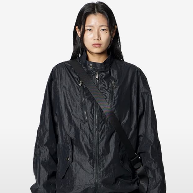 록히드마틴 Luster Short Jacket (BLACK)