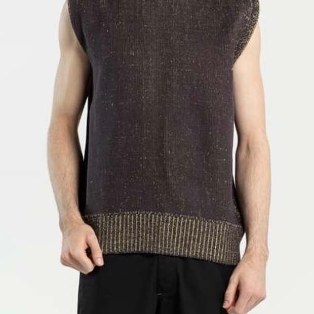 새상품 Gr10k cotton knit vest