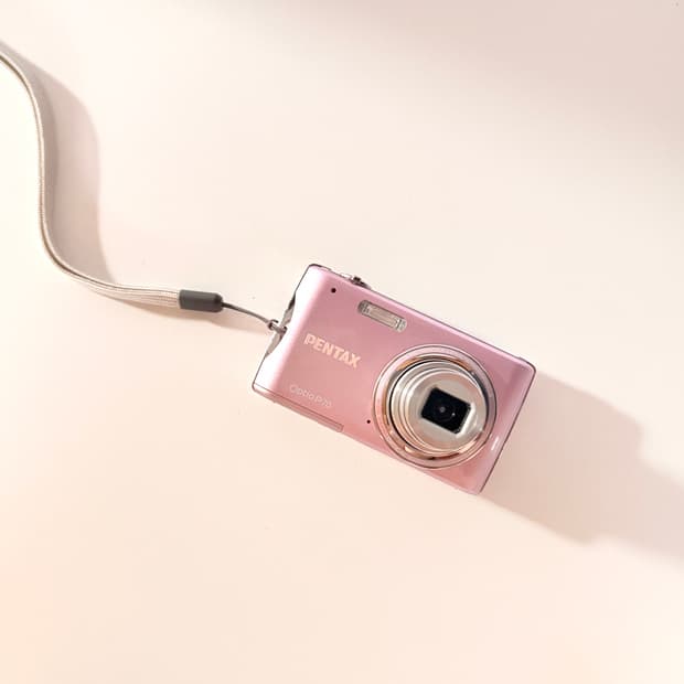 🍓딸기우유맛/미품 풀박스🍓펜탁스 옵티오 P70 핑크