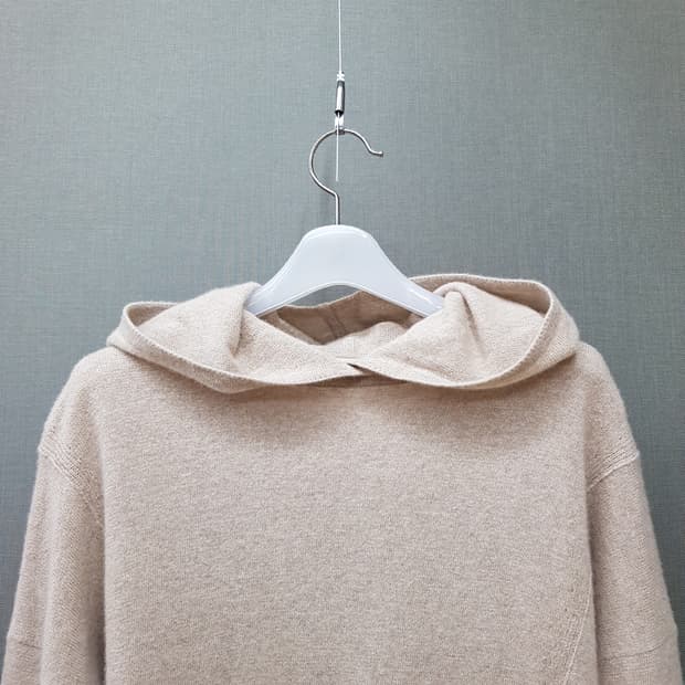 한섬 타임 캐시미어 블랜딩 후드니트 F사이즈