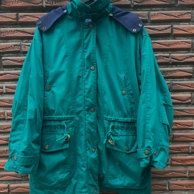 빈티지 90s 런던 포그 마운틴 파카 