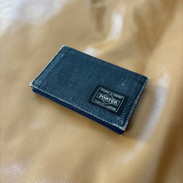 PORTER 포터 스모키 덕 카드 케이스 지갑