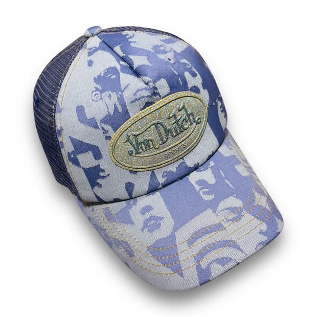 Von Dutch kinky y2k Mesh cap