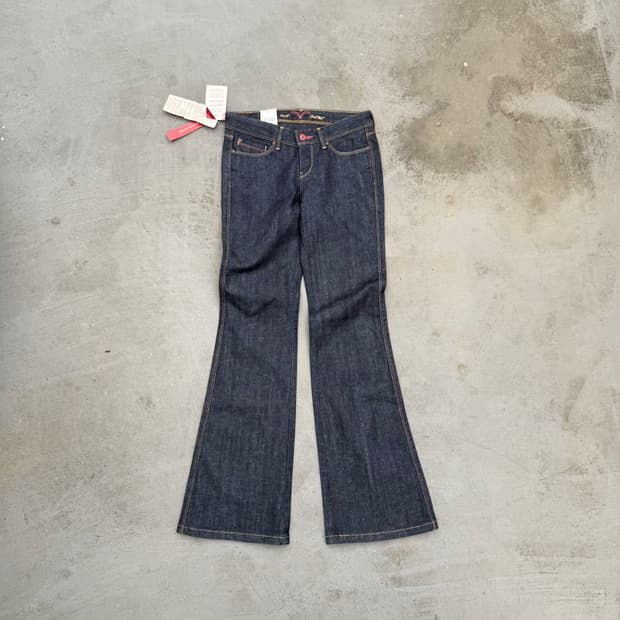 LEVIS 로우 데님 부츠컷 팬츠