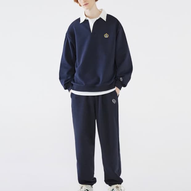 코드그라피 CGP 헤리티지 럭비 맨투맨 셋업