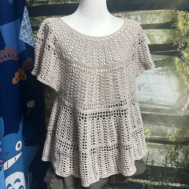 빈티지 니트 레이어드 모리 모리걸 히피