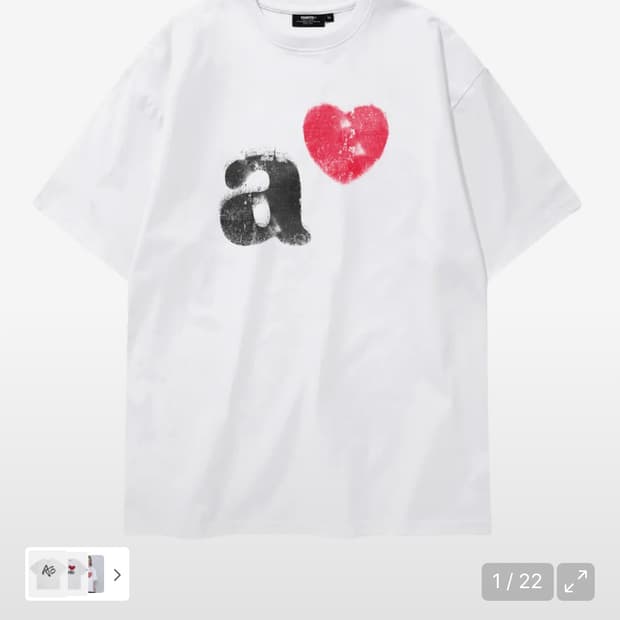 카네이테이 A LOVE SHORT SLEEVES (WHITE)
