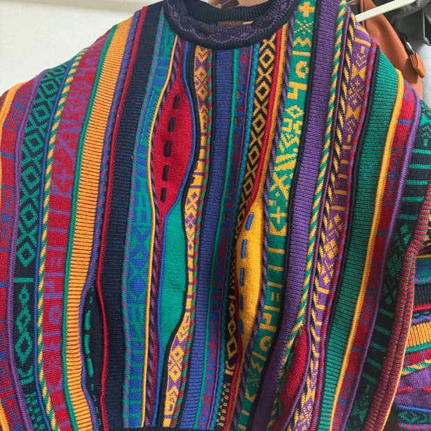 Hysport Australia 순양모 멀티컬러 니트 스웨터