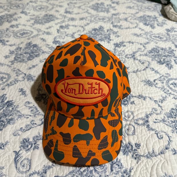 본더치 오렌지 모자 캡