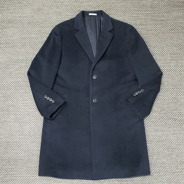 올젠 울 캐시미어 겨울 코트 남자105~110