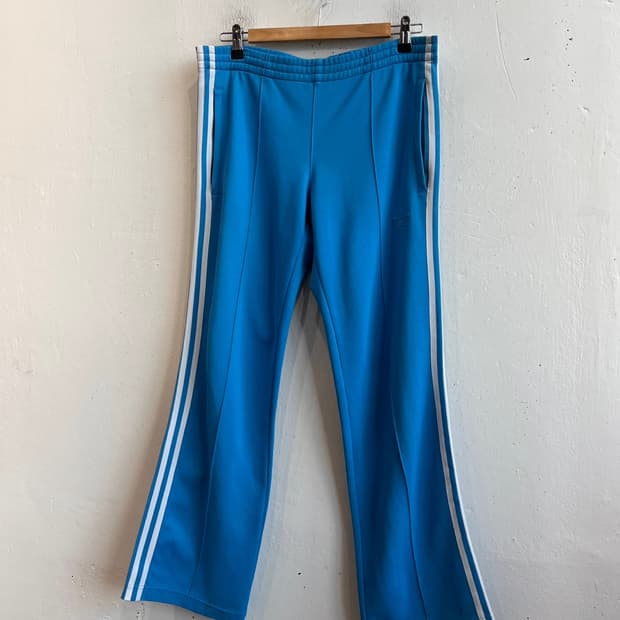 00s 아디다스 재팬 블루 파이어버드 트랙팬츠