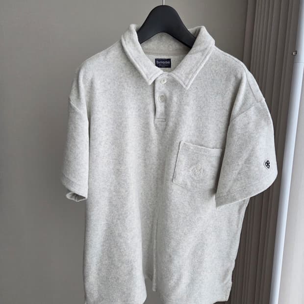 헤리티지풀로스 타올 카라 반팔 티셔츠 S