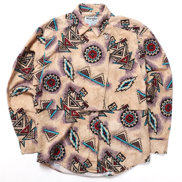 랭글러 Wrangler Aztec Shirt 
