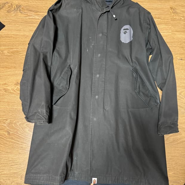 베이프 피쉬테일 야상