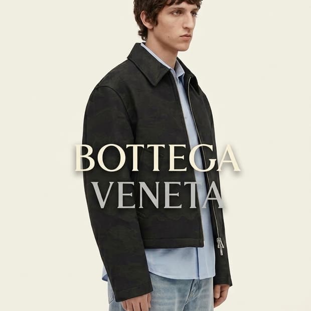 [극희귀] 보테가베네타 23SS 마티유 타이거 자카드 자켓