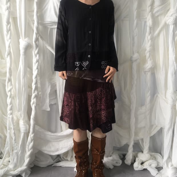Ethnic mood cardigan