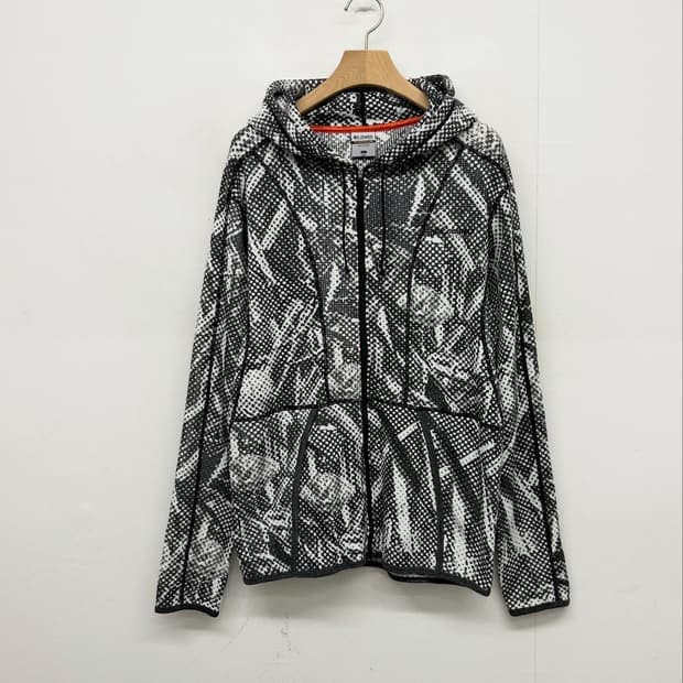 JPN 컬럼비아 패턴 후드 집업