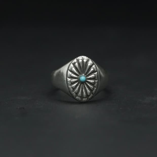 삼오세공 반지 20호 CONCHO .T. RING