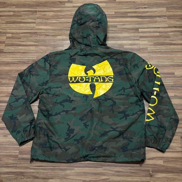 우탱클랜 우드랜드 카모 바람막이 윈드브레이커
