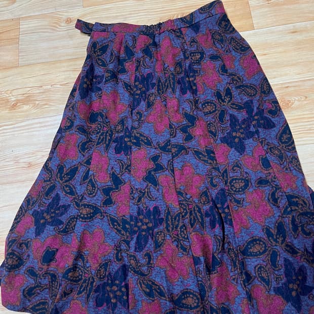 오리엔탈 미디 스커트