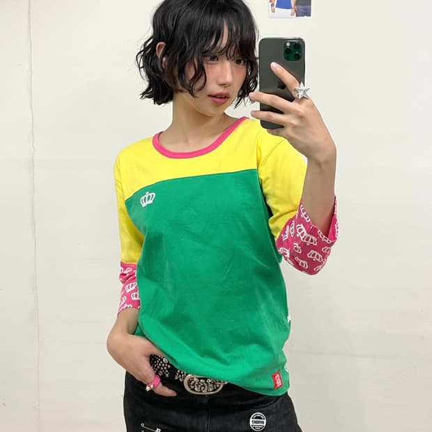 Baby Doll Star Multi-Half Long Sleeve