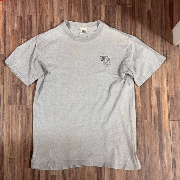 80s 90s 빈티지밴드티 스투시 티셔츠