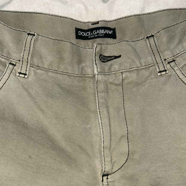 돌체앤가바나 치노팬츠 베이지