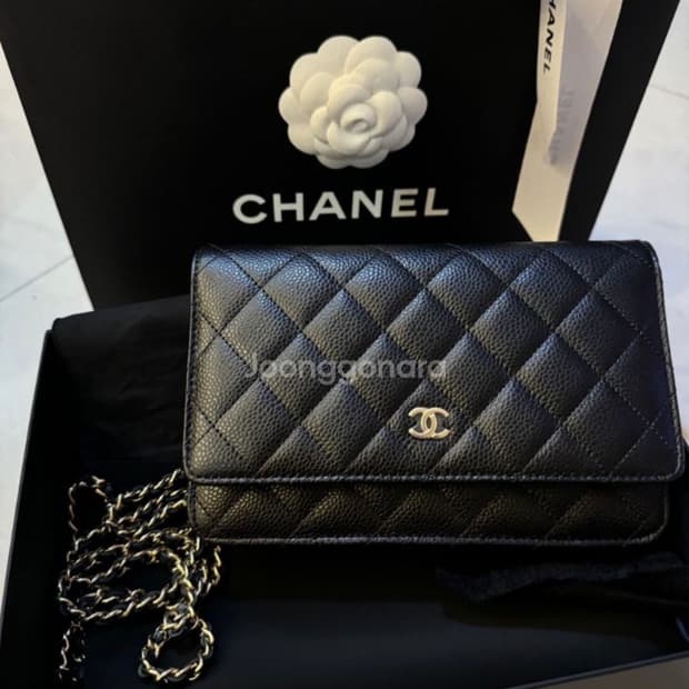 샤넬 woc 은장 풀박스 새상품 최저가 급처