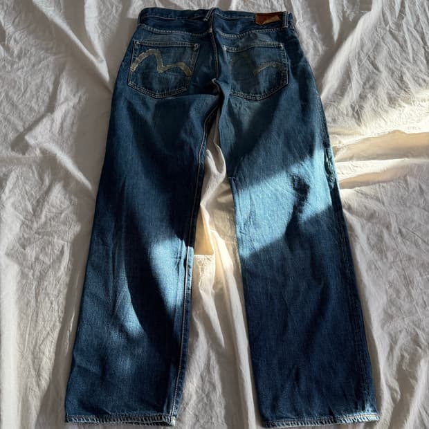 재패니즈 에비수 데님 팬츠