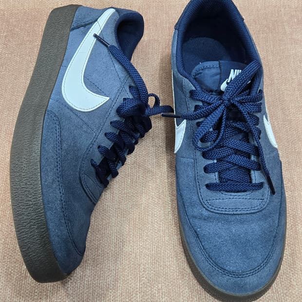 나이키 265mm-  킬샷 스웨이드 네이비 스니커즈