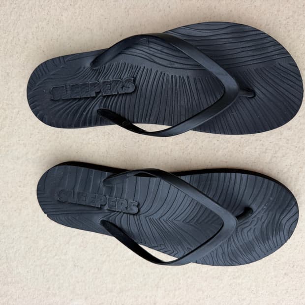 sleepers 블랙 쪼리 240사이즈