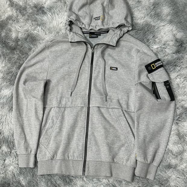 내셔널지오그래픽 와펜 유틸리티 후드집업 m