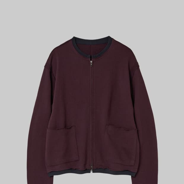 [3] 해칭룸 링거 가디건 퍼플