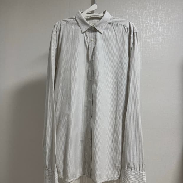 디젤 스트라이프 긴팔 셔츠 XL