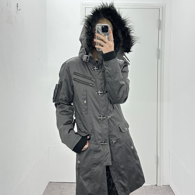 The exclusive fireman fur jacket