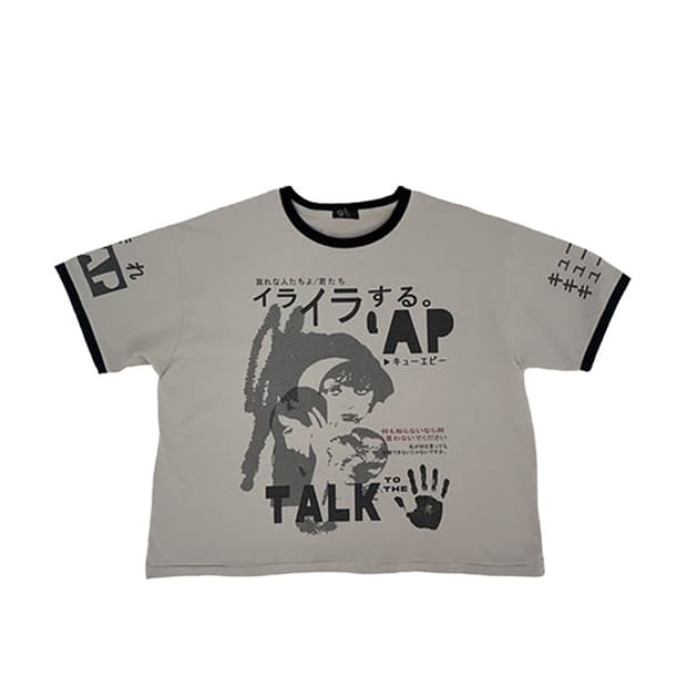 Qap 빈티지 티셔츠 피그