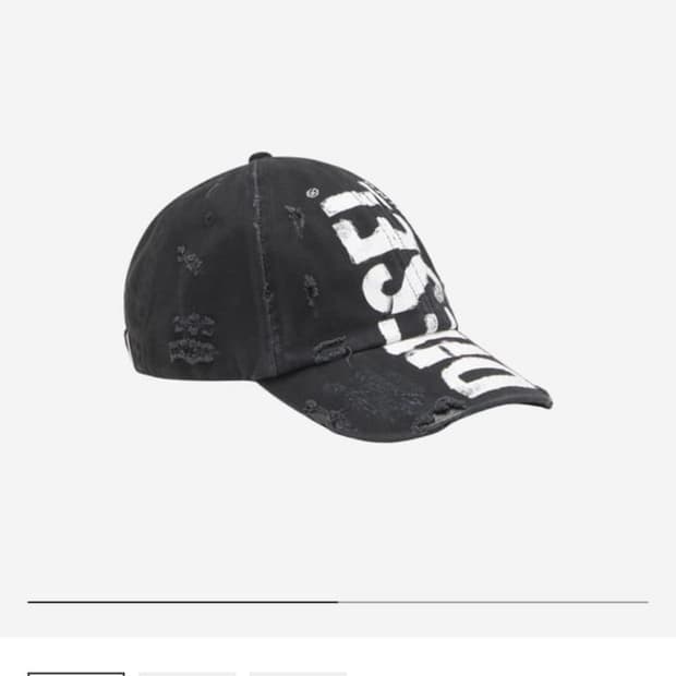 디젤 Disel 블랙 캡