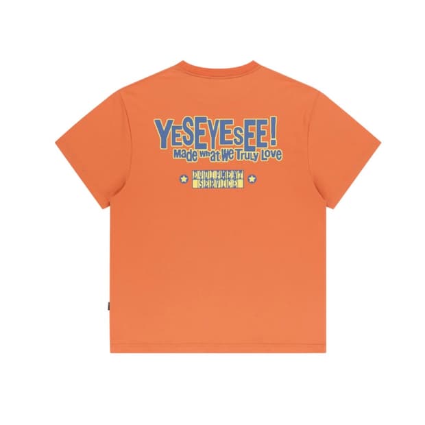 예스아이씨 반팔 Y.E.S Palm Tree Tee Orange 