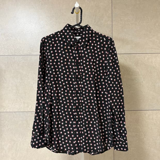 생로랑 18FW 스타 셔츠