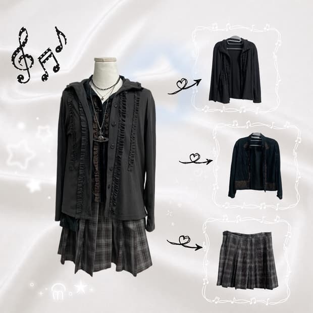 긱시크 페미닌 세트