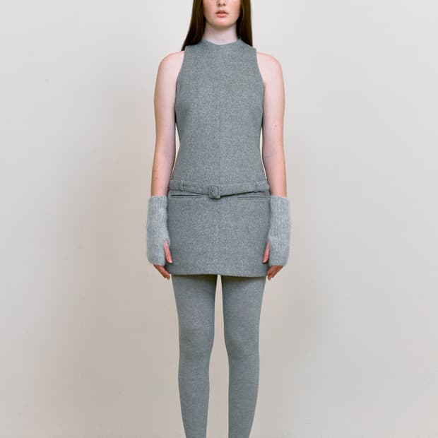 페인츄얼 Cut-out Sleeveless Halter Dress