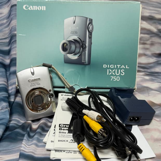 캐논 ixus750 카메라 풀박스💗✨
