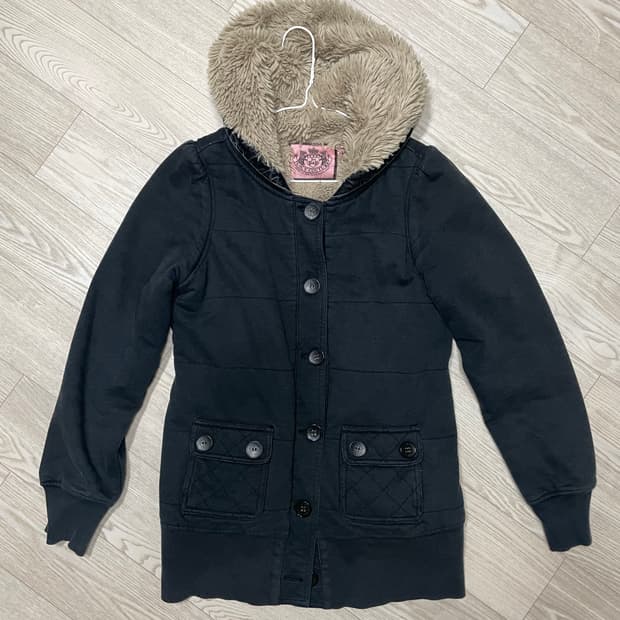 Juicy Couture y2k 핑크 라벨 빈티지 퀼팅 자켓 