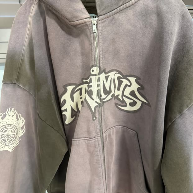 트레비스 스캇 내한 머천 후드집업 L